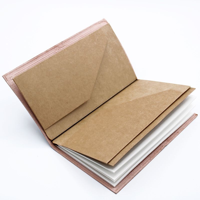 Carnet en Cuir - Notre aventure de Famille - Marron