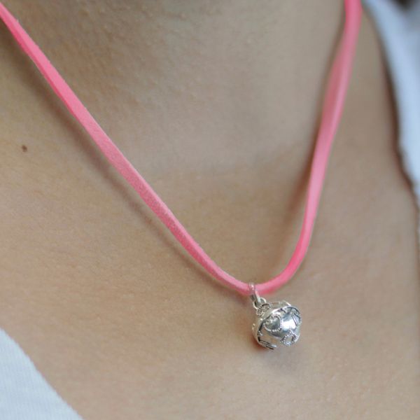 Anjo de Prata Bell - Amor - 12mm