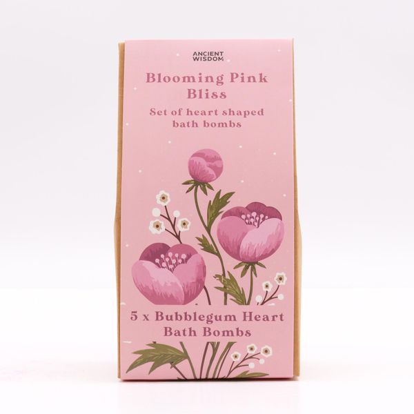 Coffret cadeau coeur de bain Blooming Pink Bliss