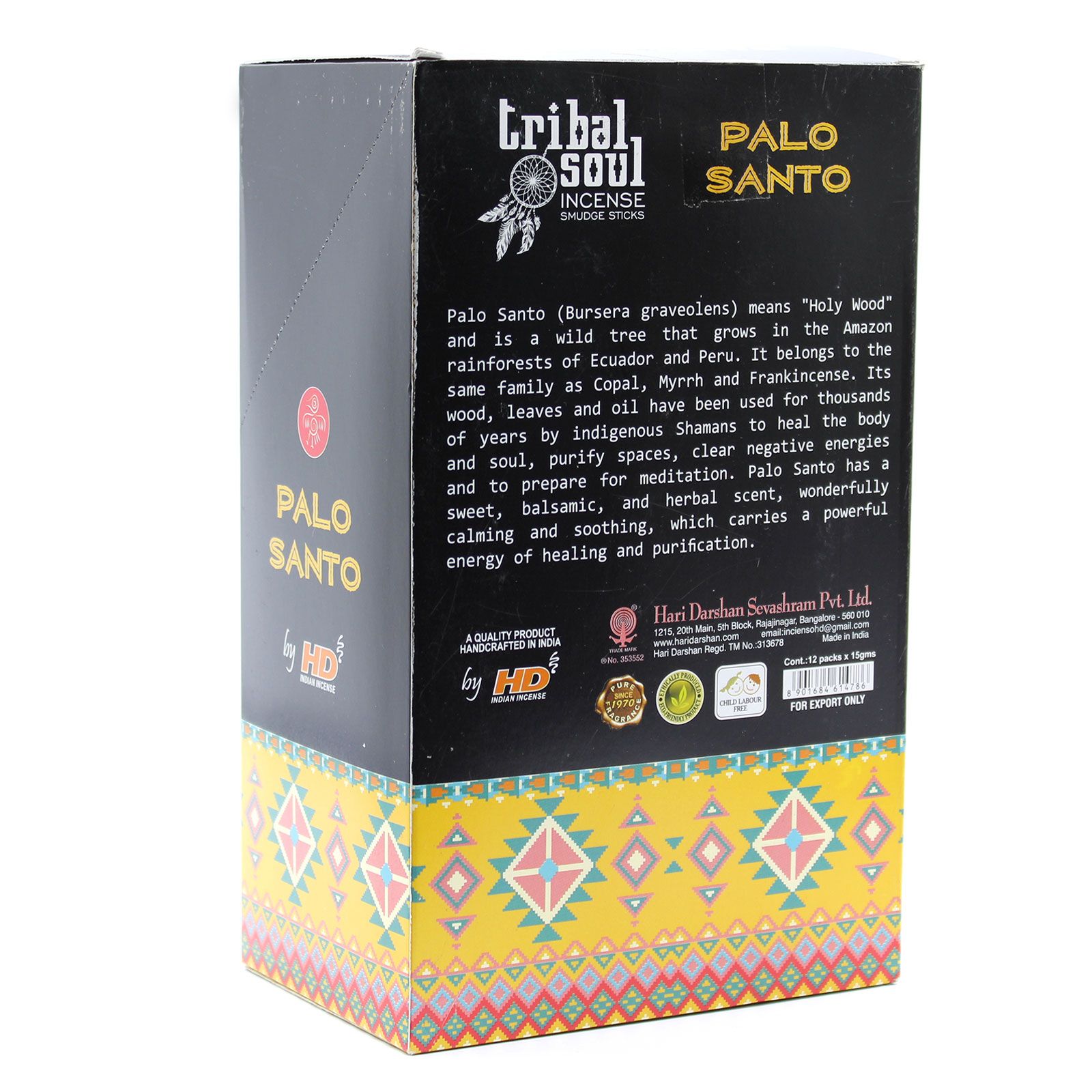 Bețișoare Parfumate Tribal - Palo Santo