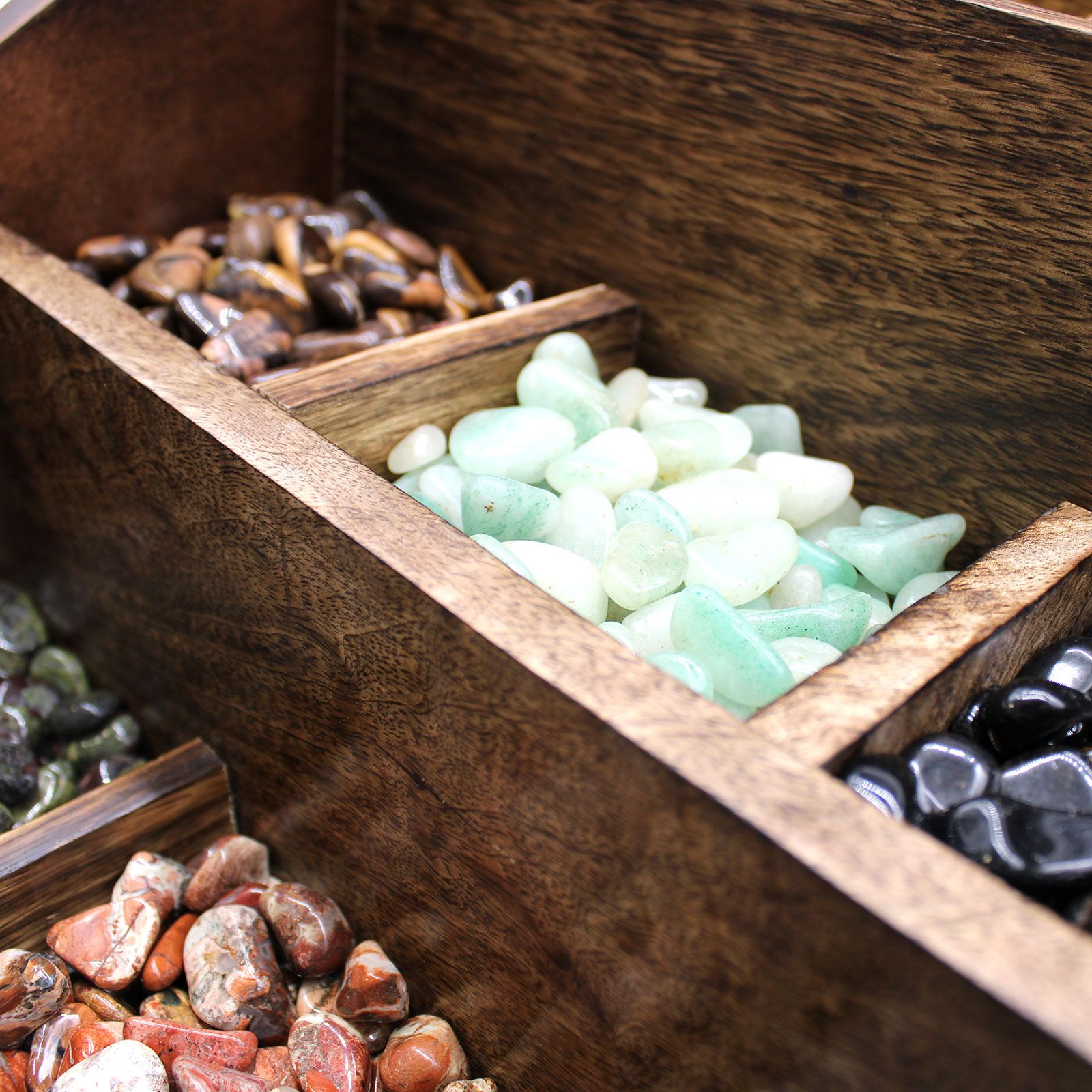 Малки африкански полирани камъни - комплект за начинаещи