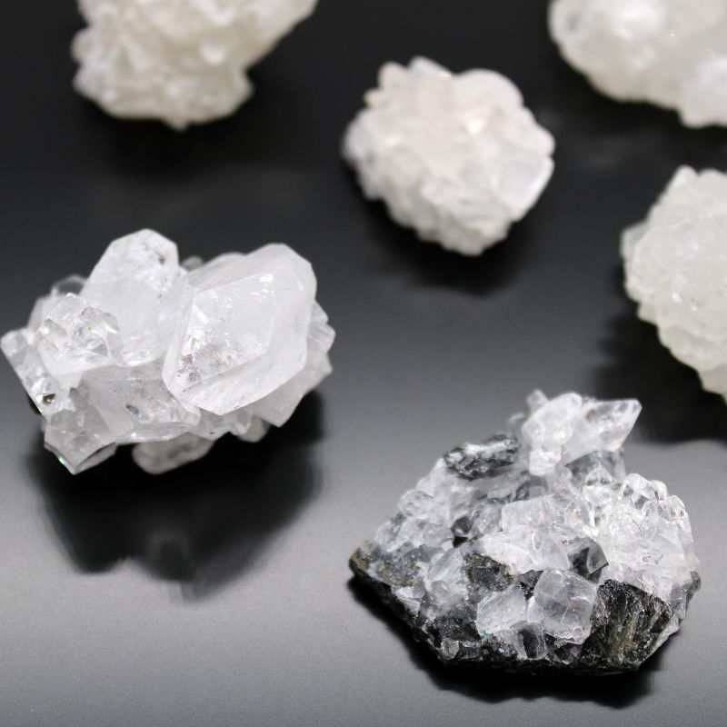 Grappes d'Appophyllite Blanche 20-30mm