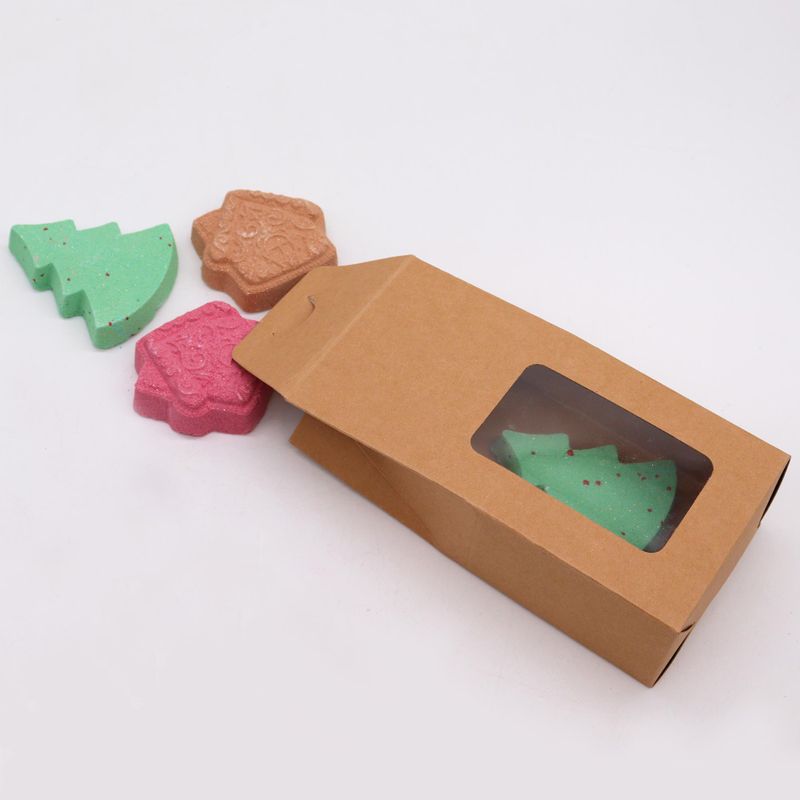 Coffret Cadeau de Noël de Bombes de Bain - Ville de Pain d'Épice