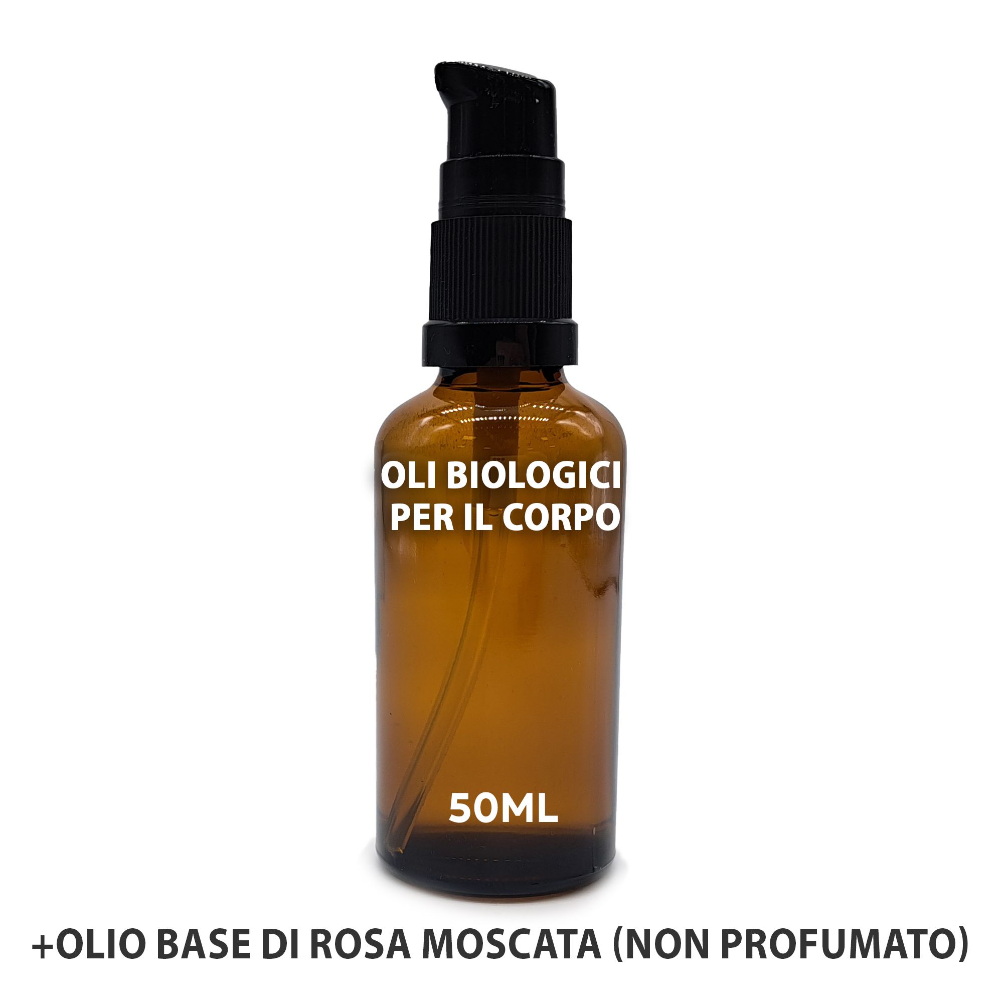 Oli Corpo Biologici 50ml - Rosa Moschata - No Etichetta