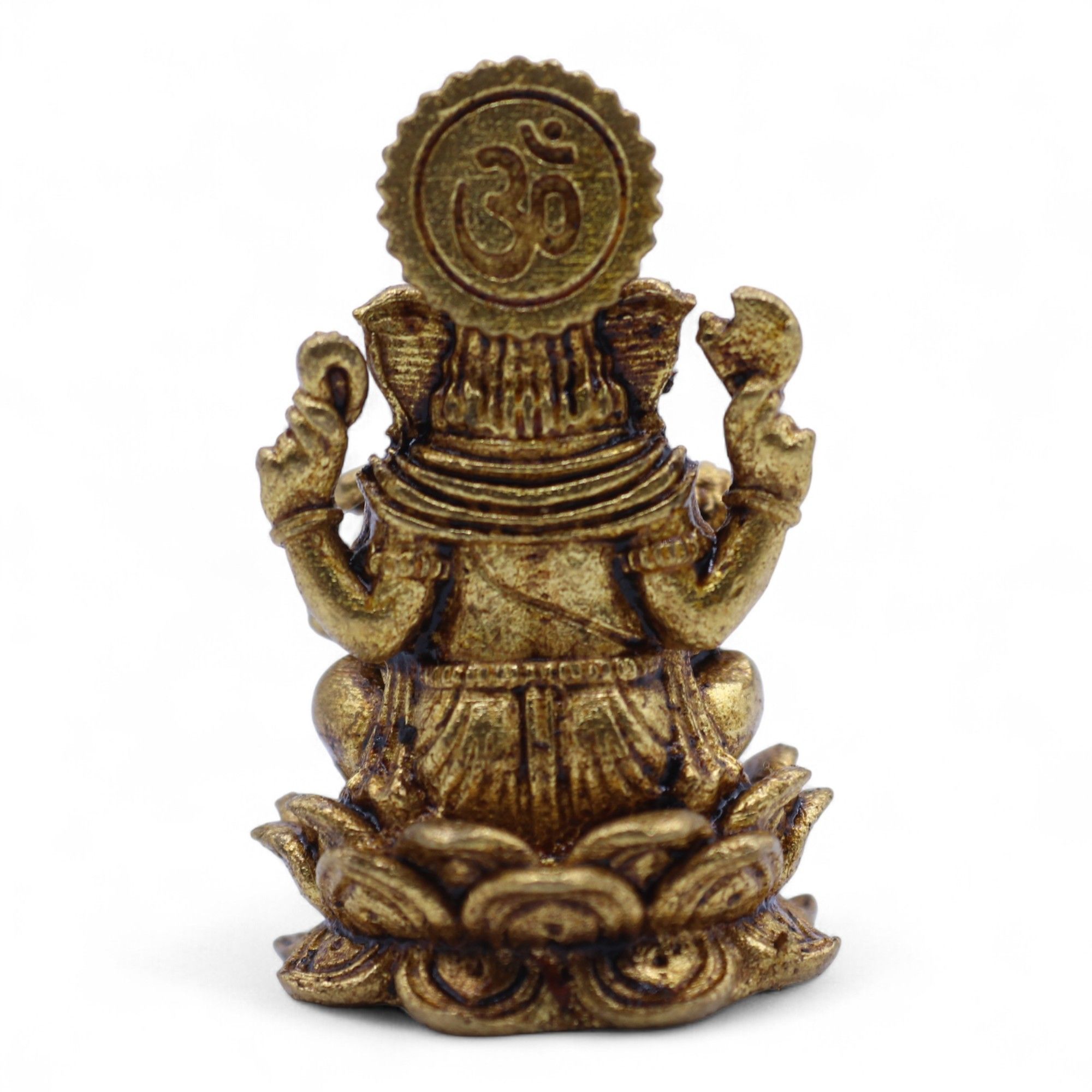 Dioses en miniatura de latón - Ganesha (12 g)  - 30 mm