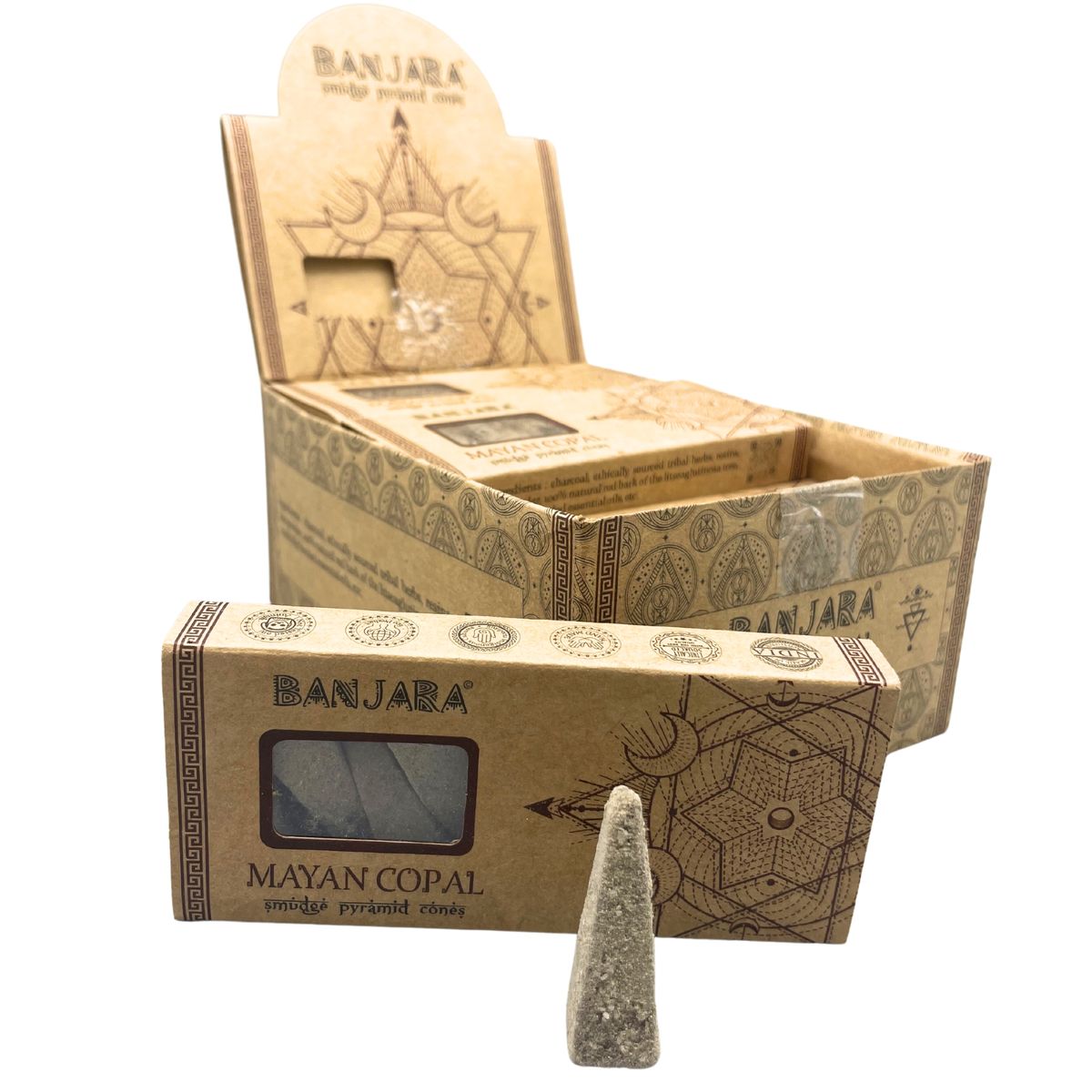 Conos piramidais Banjara Smudge - Copal maia