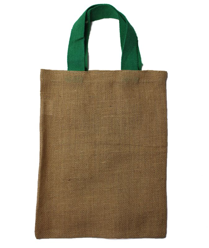Sac à Main en Jute - 5 Motifs Mystiques Assortis