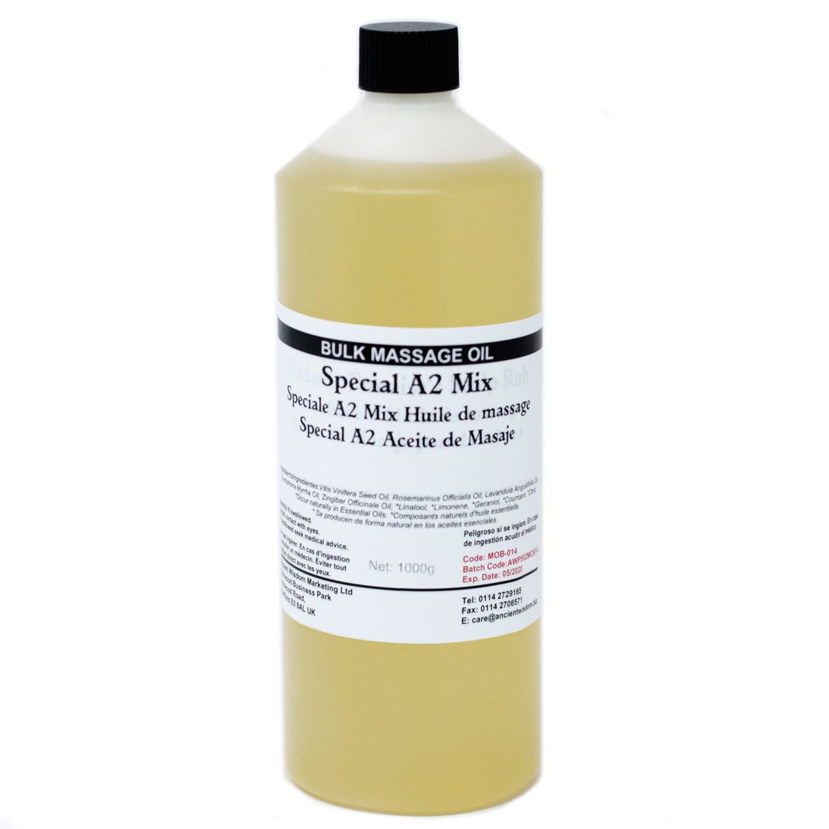 Óleo de Massagem 1 kg - Special A2 Mix