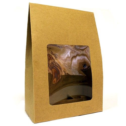 Caixa com janela grande - 24 x 16 x 8 cm