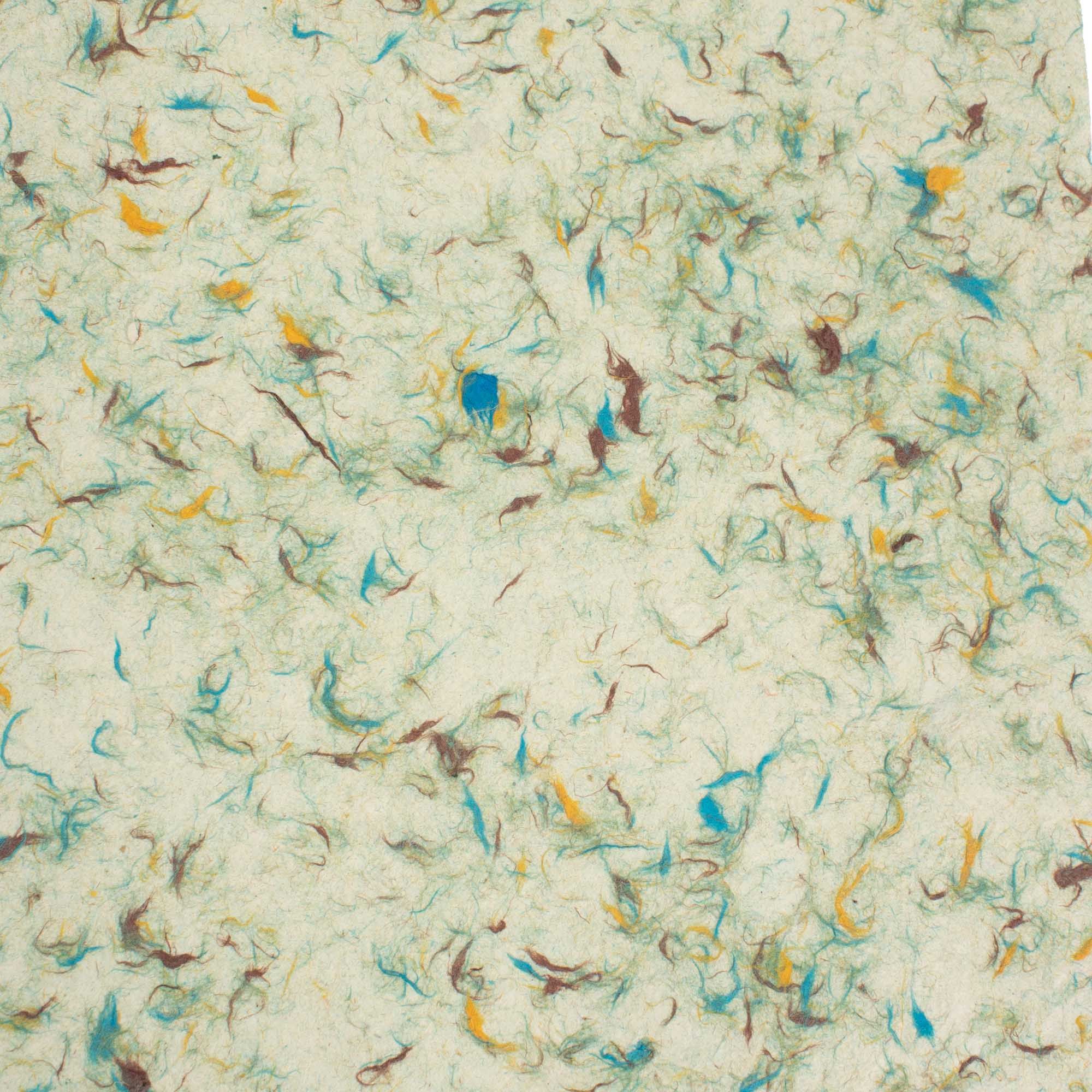 A4 - Lokta Craft Paper (20 sheet pack) - Mixed Pack  (Green Cotton - Marigold - Cornfower - Mixed Floral)