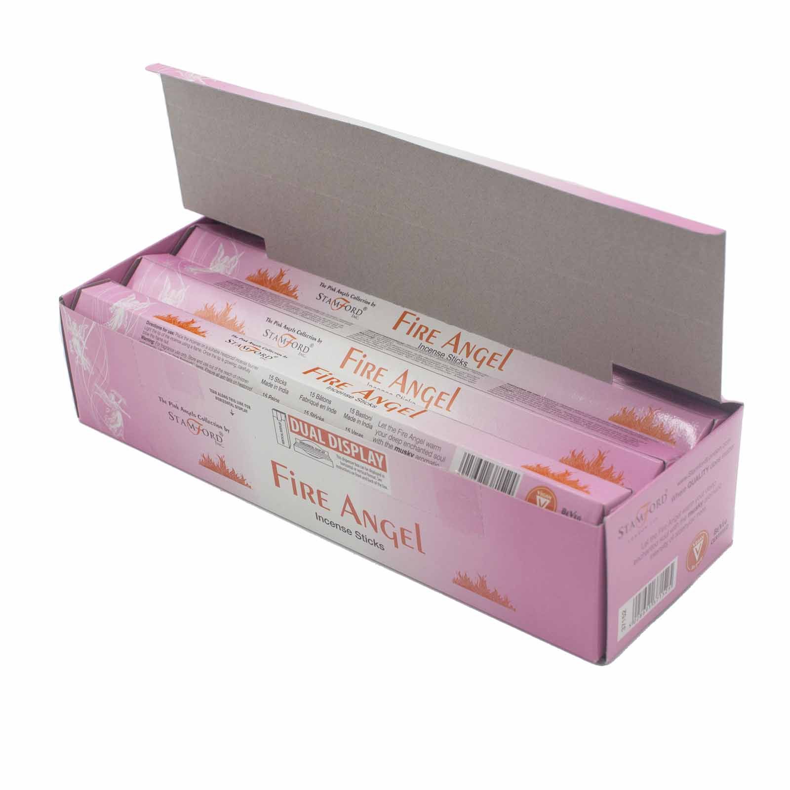 Stamford Angel Fire Incense Sticks - Relaxing Aroma for Your Home