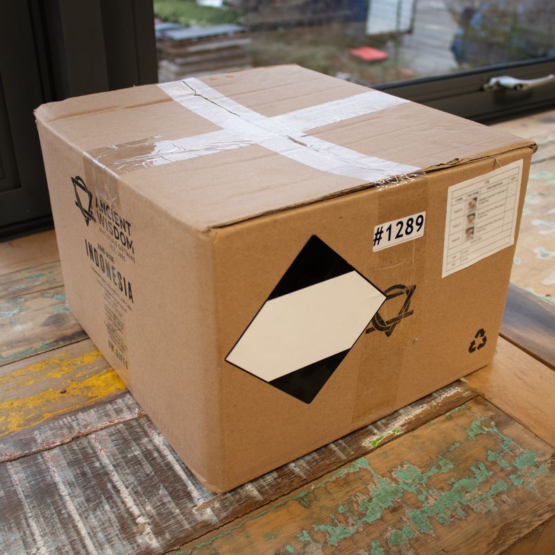 Hazardous Goods Transport Labels 100x100mm