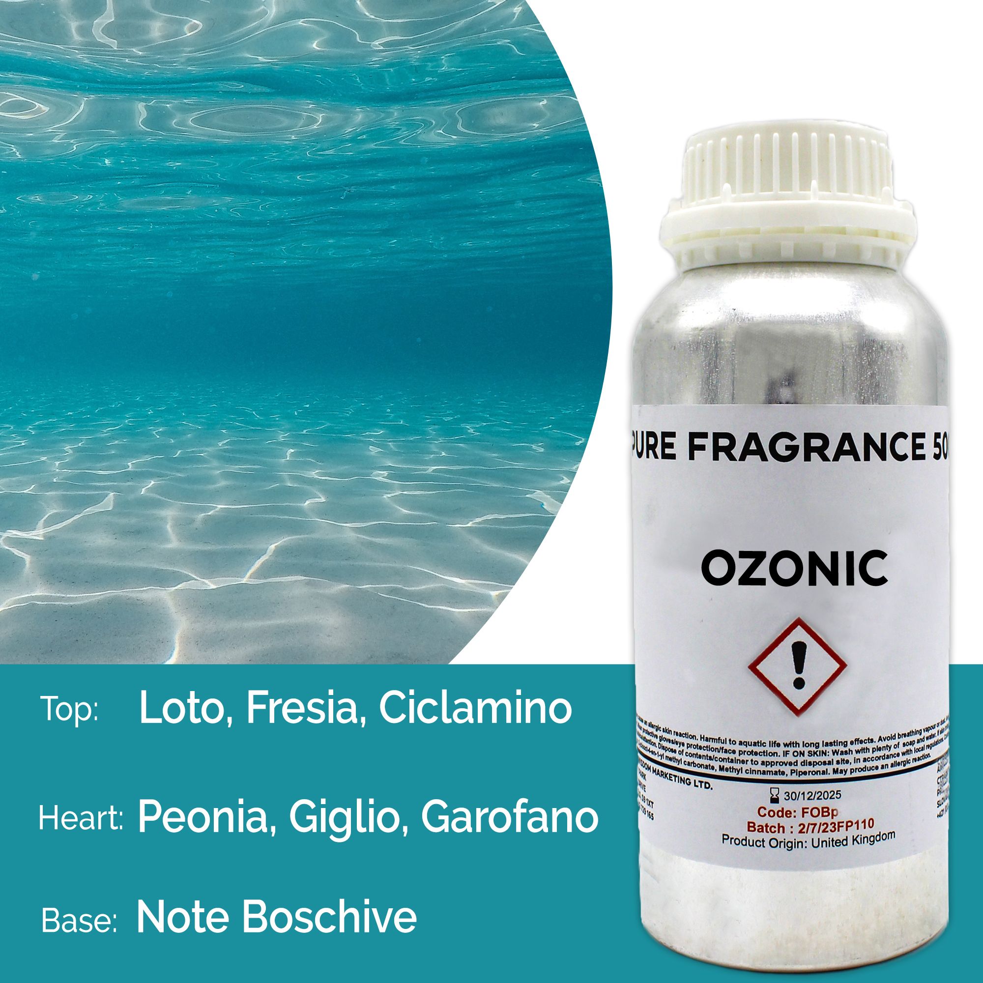 Fragranza Pura 500g - Ozonico