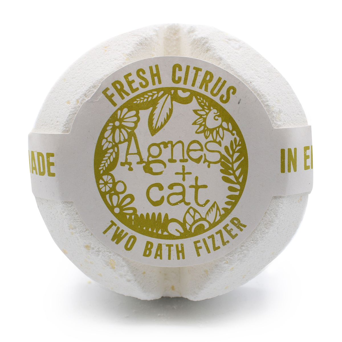 Agnes + Cat Bath Fizzer - Citrinos Frescos