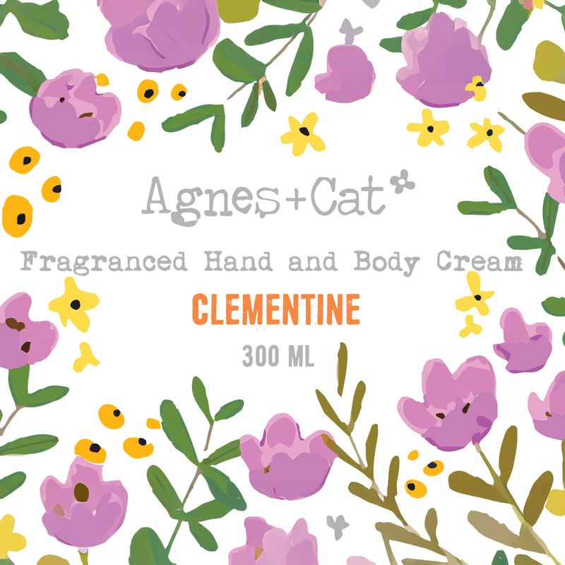 Hand and Body Cream 300ml - Clementine