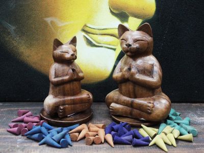 Wooden Carved Incense Burners