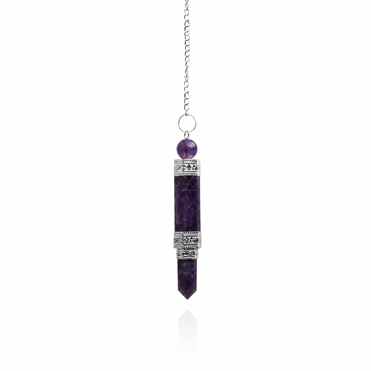 Three Piece Pendulum - Amethyst