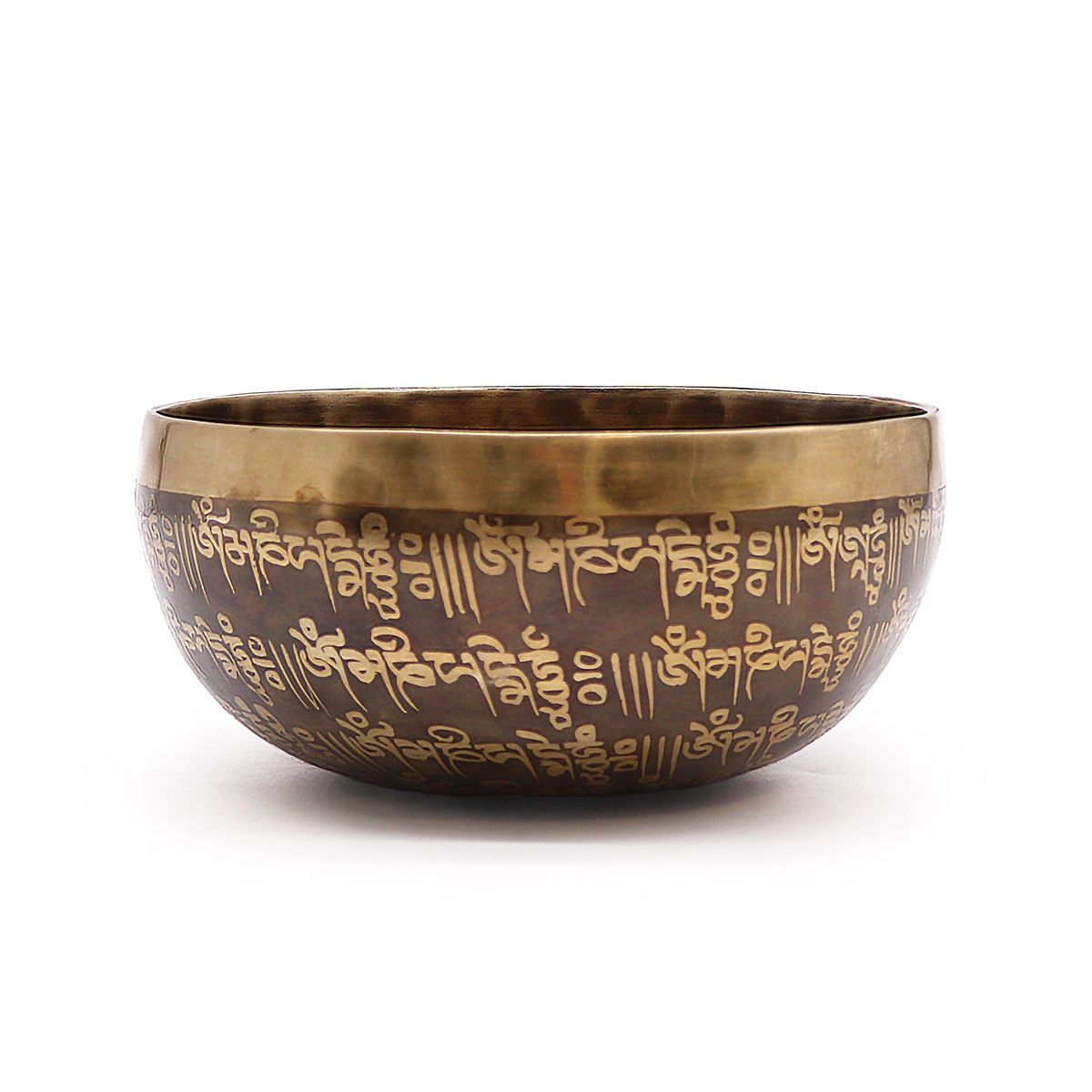 Taça Tibetana Curativa Gravada - 16 cm - Mantra