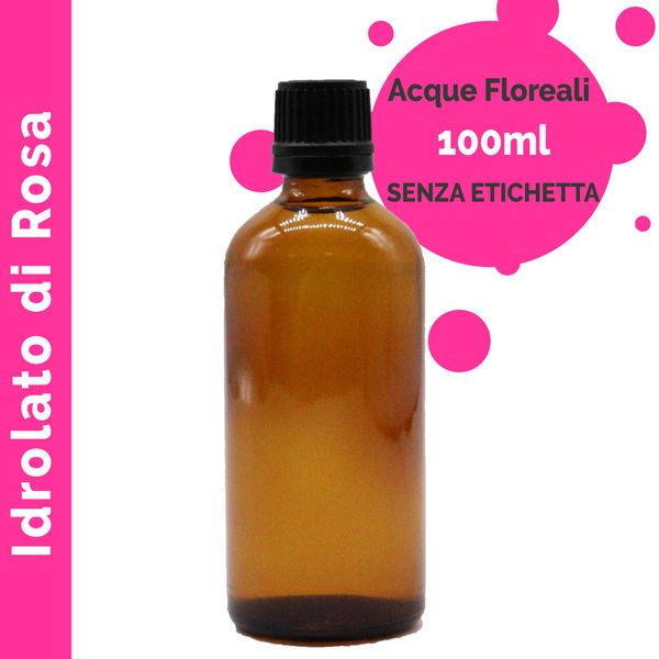 Idrolato di Rosa 100ml - Senza Etichetta