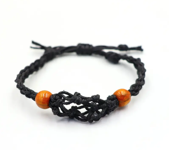 Bracelet en Cristal et Pierres Précieuses 20-28cm/7.8-11inch - Noir