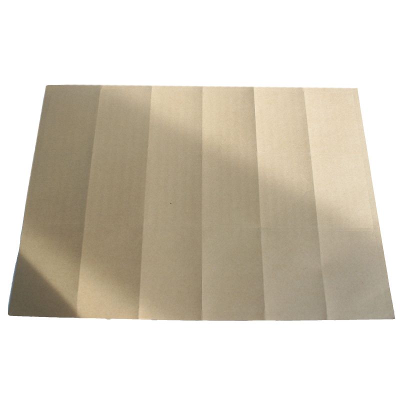 Kraft Marron - 18 Étiquettes A4 Bords Ronds