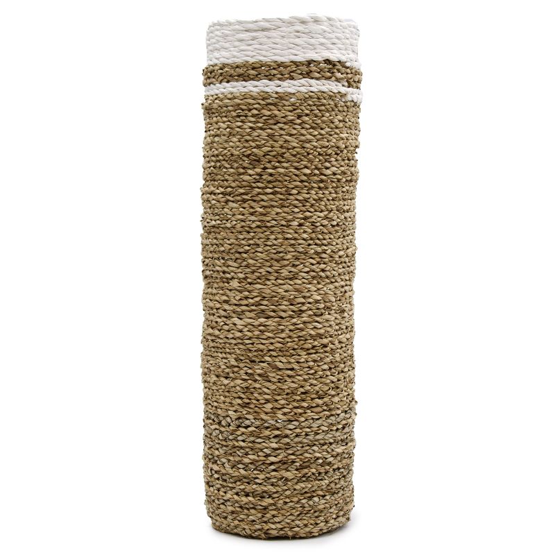 Ensemble en jonc de mer - 2 vases et 2 bacs
