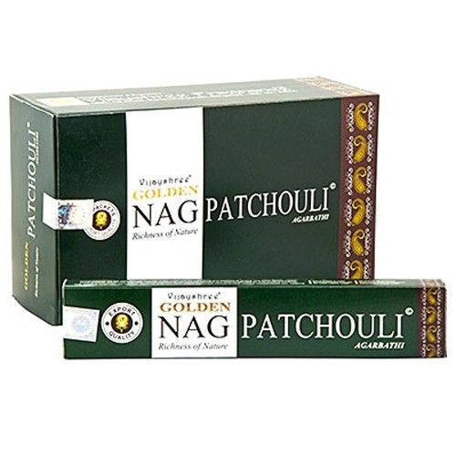Incenso Dourado Nag - Patchouli