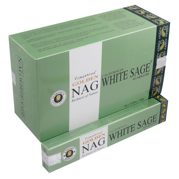 15g Golden NagChampa - Sauge Blanche