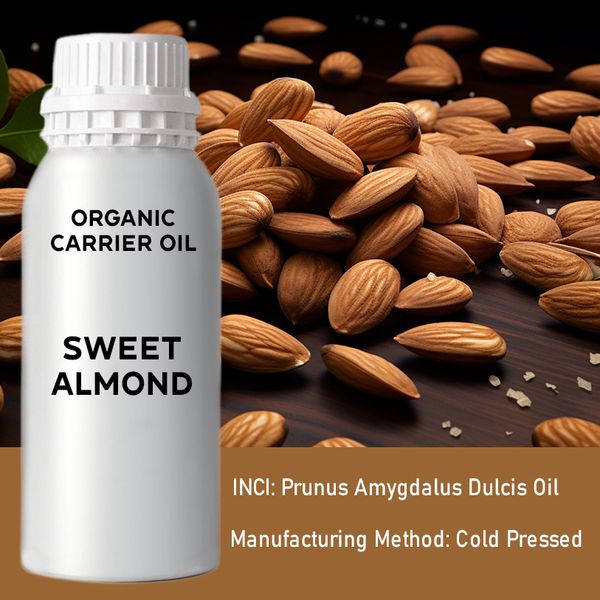 Olio Base Biologico di Mandorla Dolce 1 L