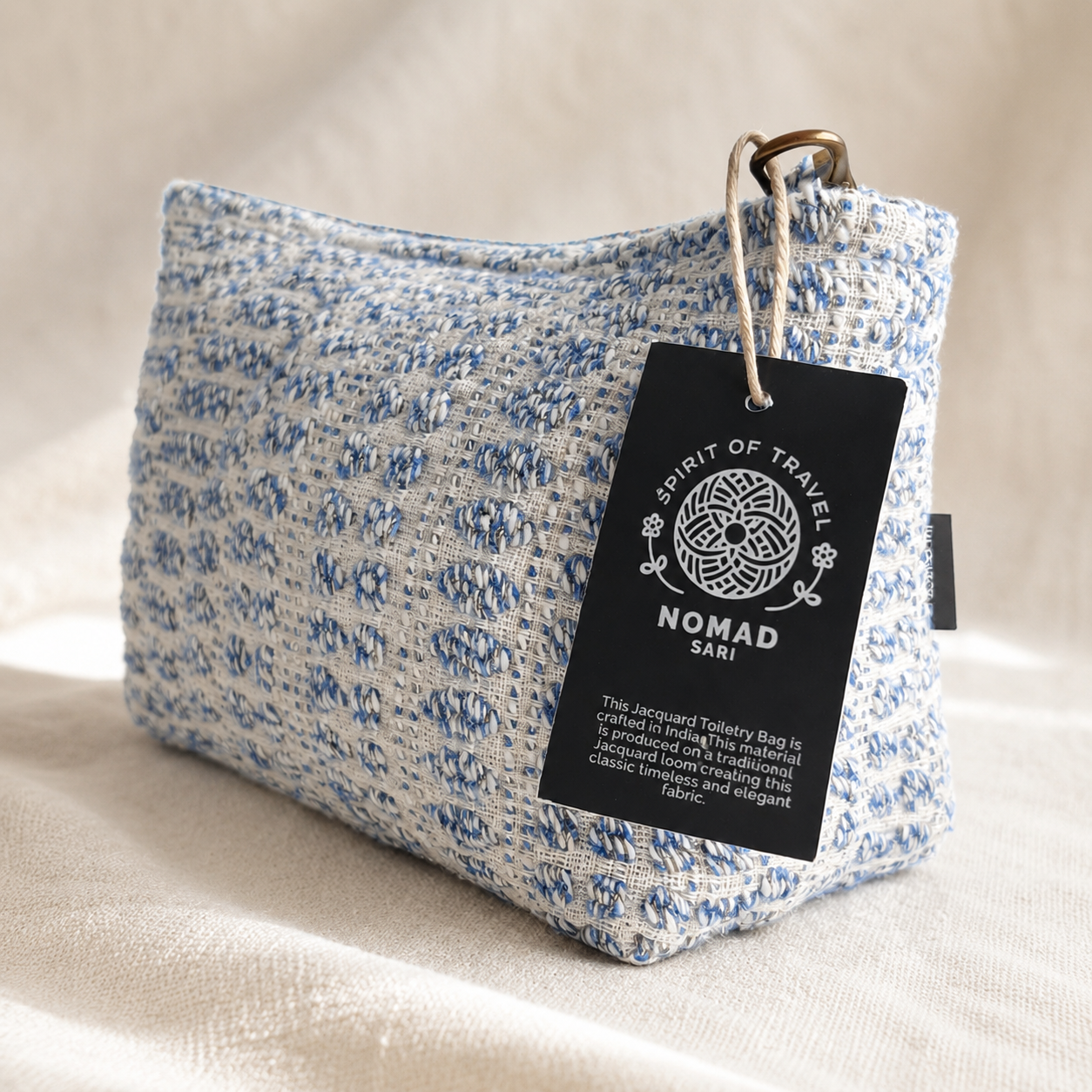 Nomad Sari Indiase Jacquard Toilettassen
