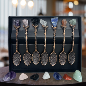 Gemstone Witch Spoon Sets