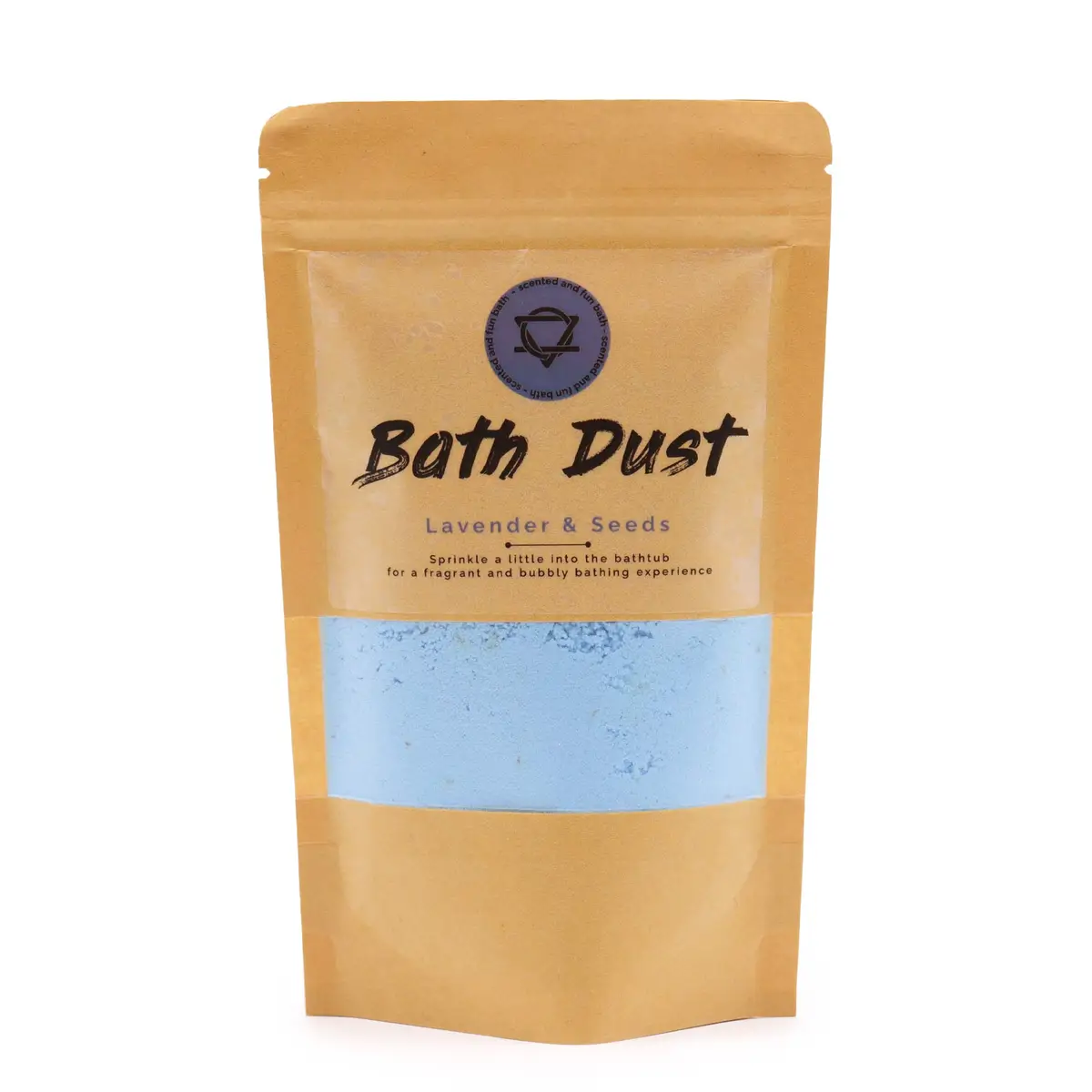 Lavender & Seeds Bath Dust 200g — Bath · GlowDuty apothecary
