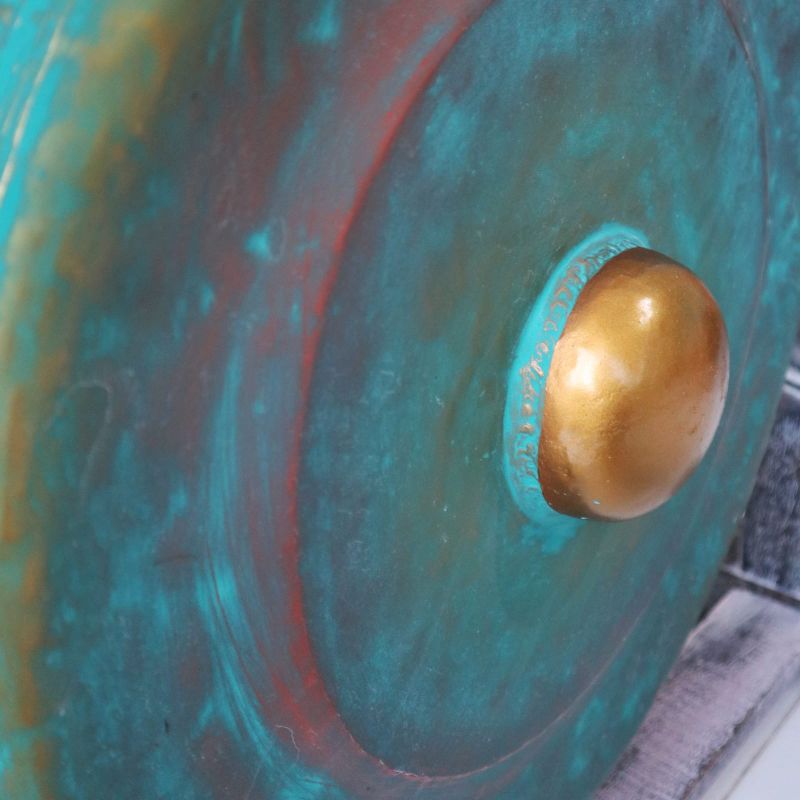 Gong de Méditation Moyen avec Support - 35cm - Vert