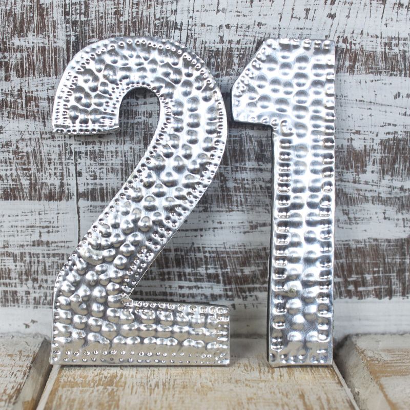 Petites Lettres en Aluminium – chiffres 1 à 0