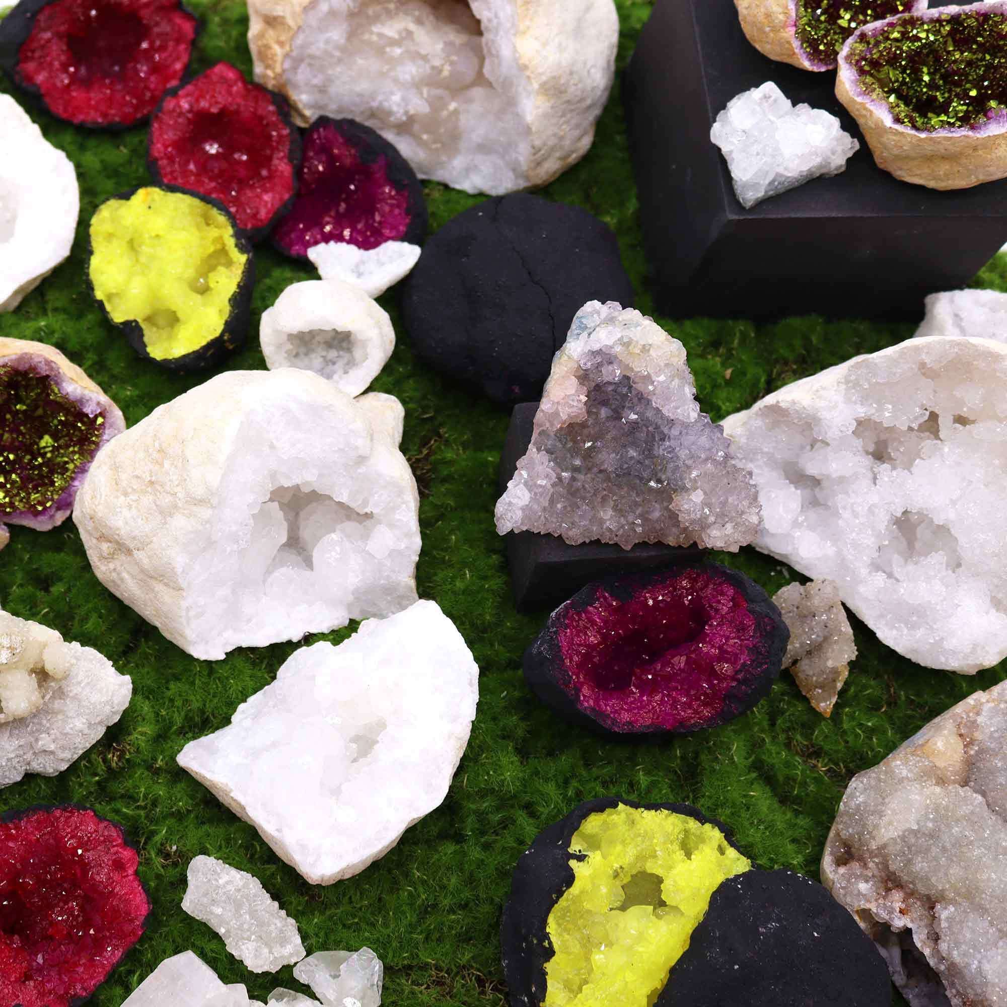 Pack Inicial de Geodes e Minerais