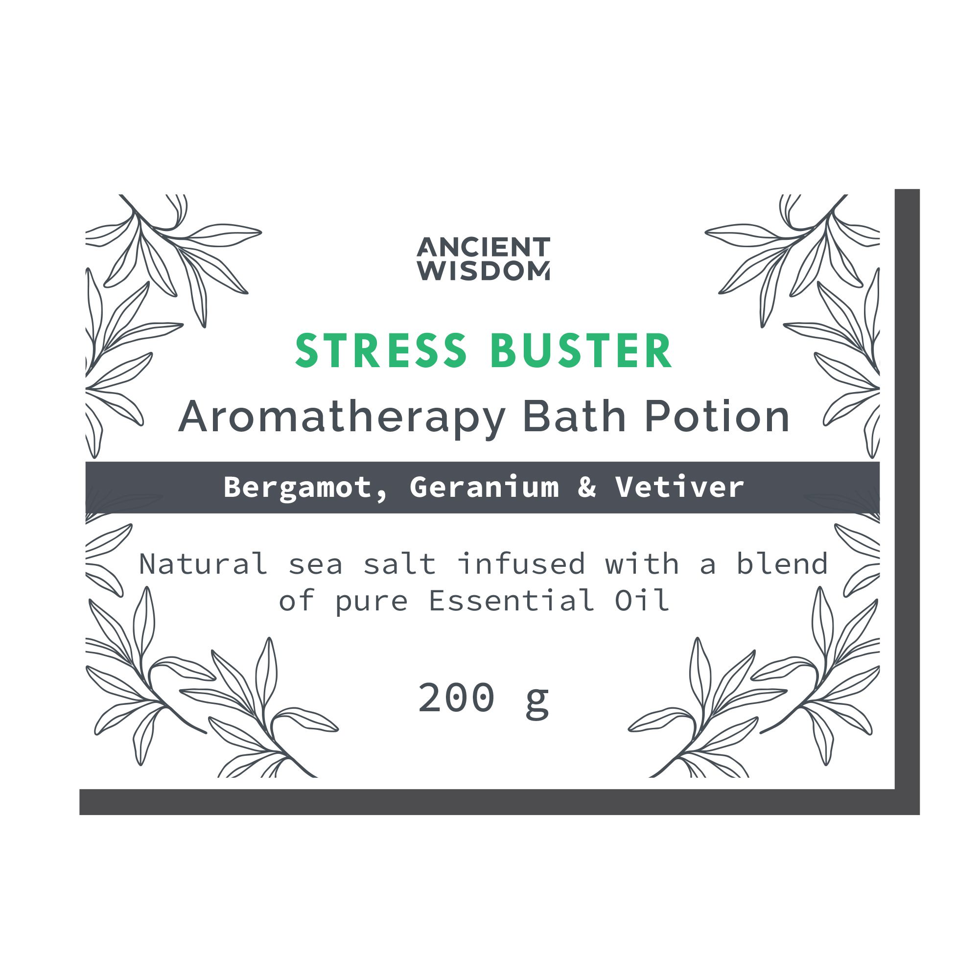 Bag Labels for Stress Buster  (4 sheets of 18)