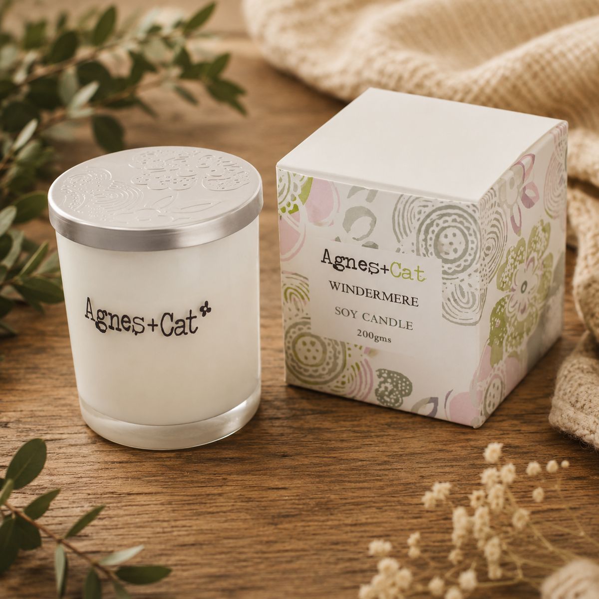 Agnes & Cat Soy Wax Votive Candles 200g