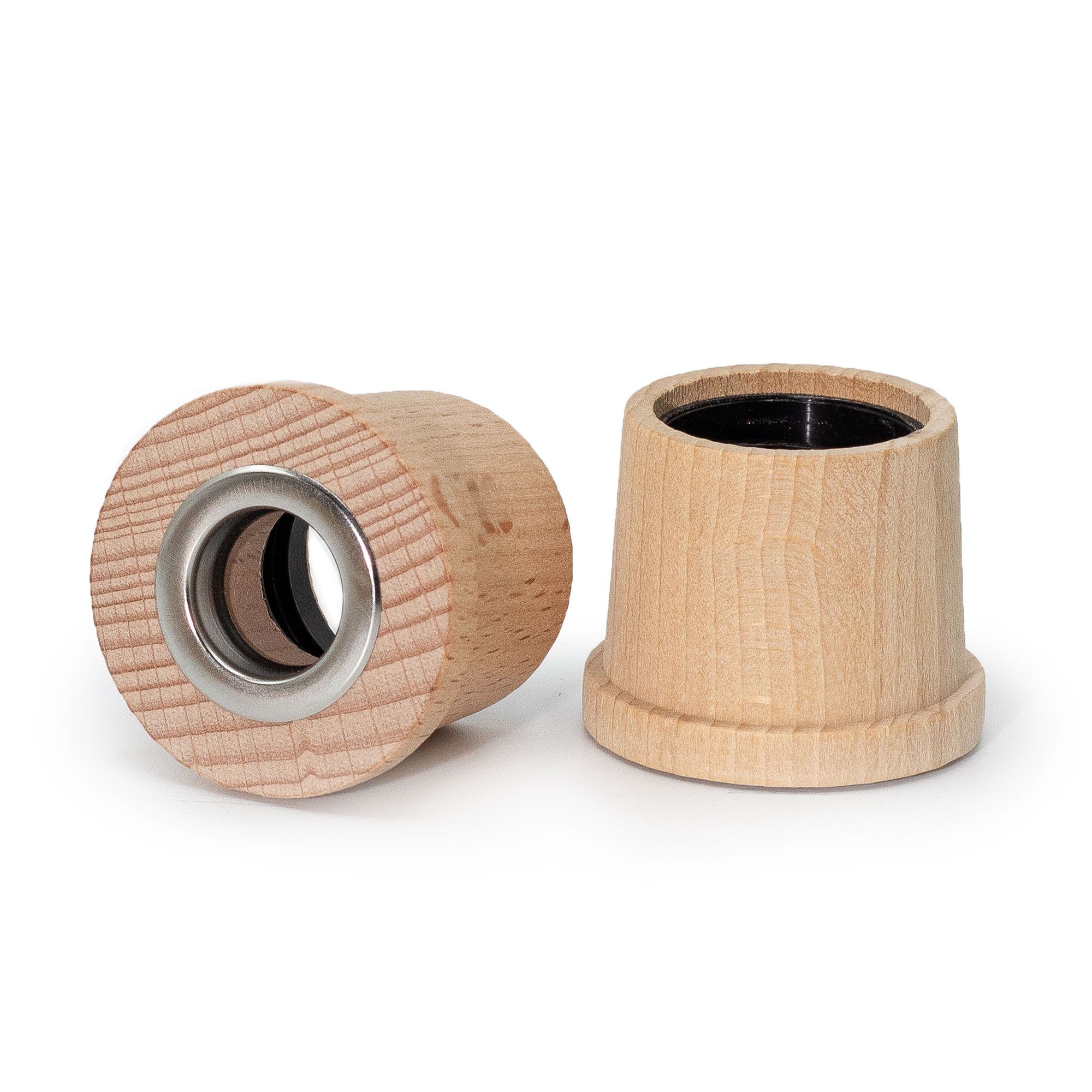 Tappo con Buco per Diffusore 28 mm - Forma Sughero (RDBot-11 a 16 e 21 a 32)