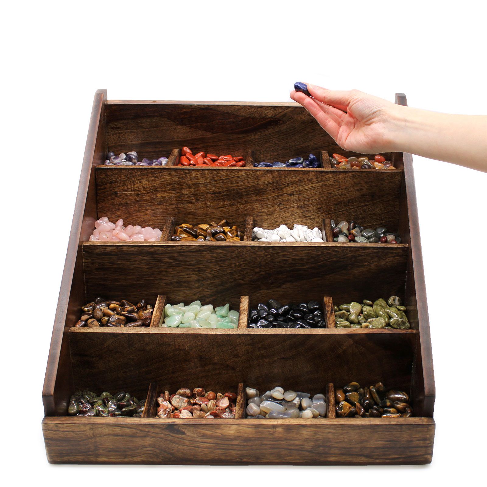 Малки африкански полирани камъни - комплект за начинаещи