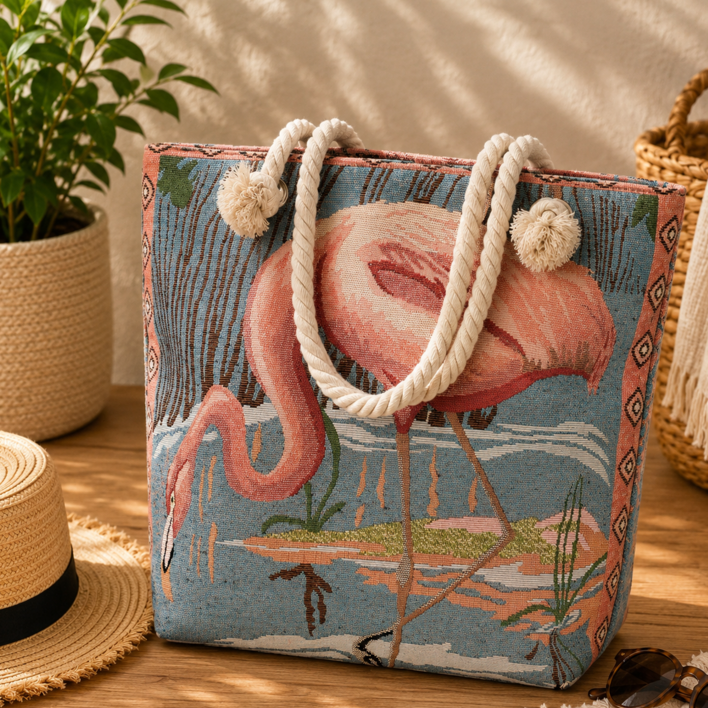 Classic Rope Handled Bags