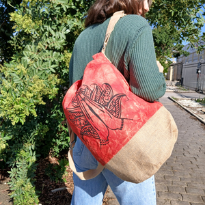 Mochila 100% Natural Tie Dye