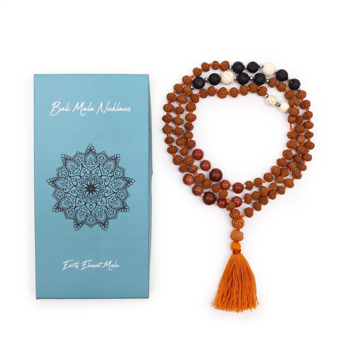 Colar Bali Mala - Elementos da Terra
