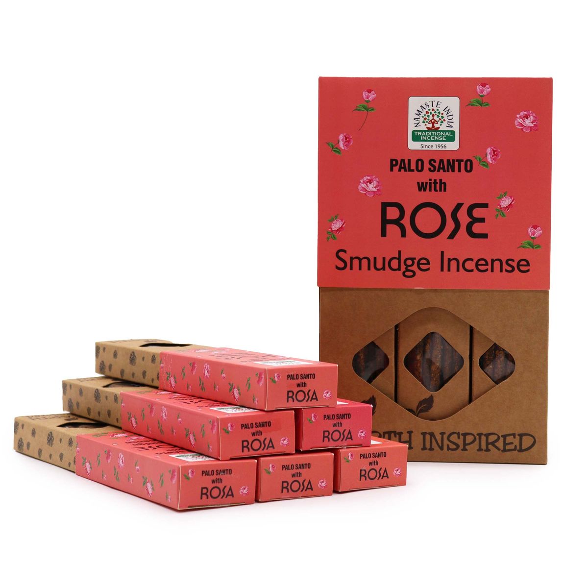 Incenso para fumigação inspirado em Terra - Rosa