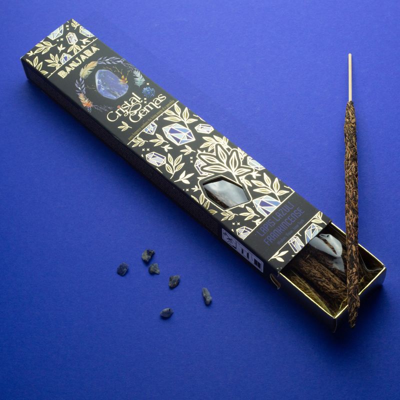 Banjara Cristal Gemas - Lapis Lazuli Frankincense