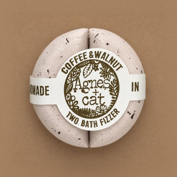 Bath Fizzer - Coffee and Walnut