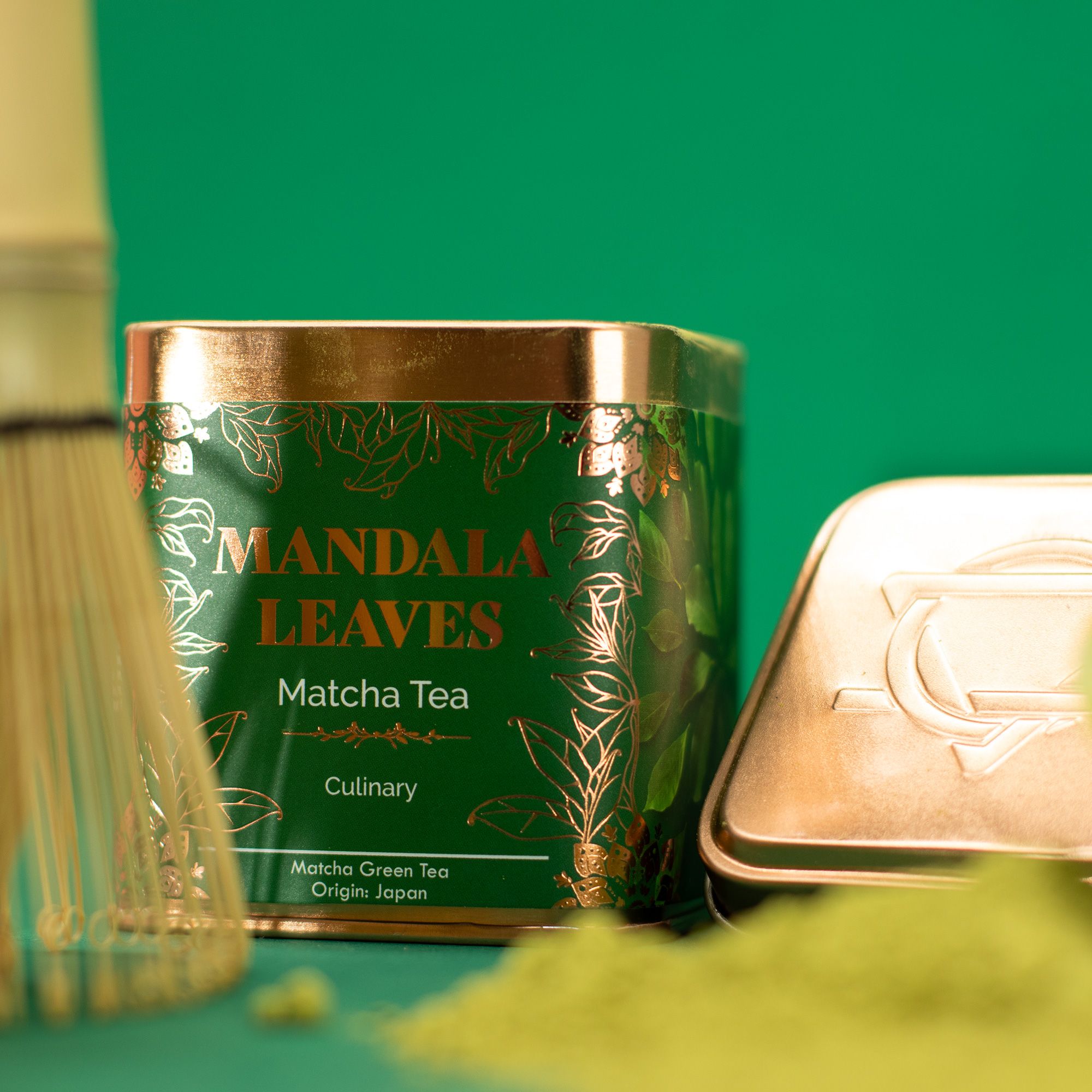 Latas 50g Matcha Orgânico Culinário