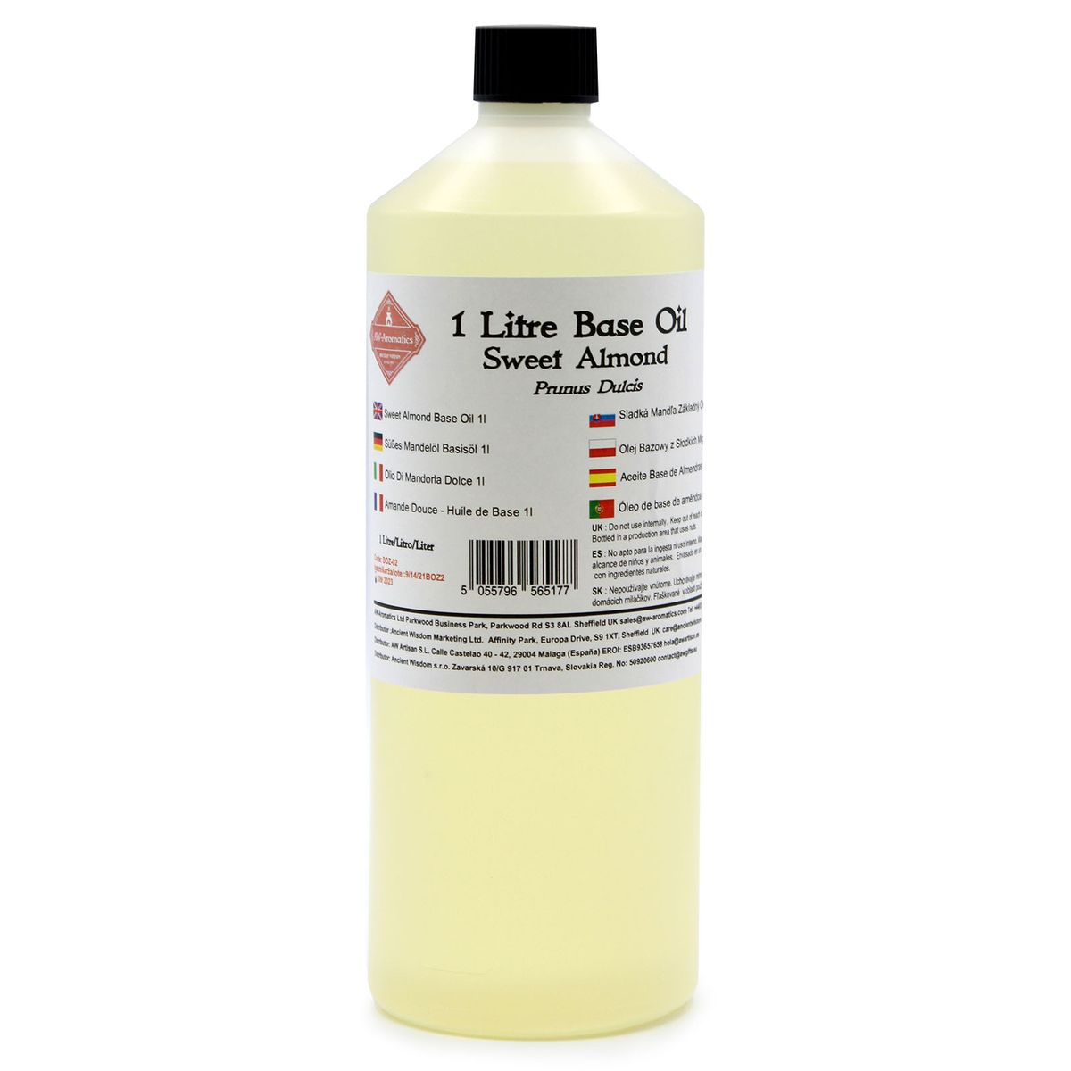 Óleo Base - 1L - Amêndoa Doce