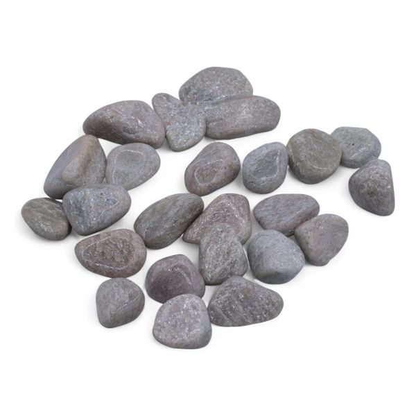 Pack of 24 Tumble Stones - White Aventurine L