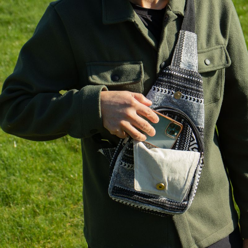 Jacquard Natural Bags - Urban Caravan - Cross Bag