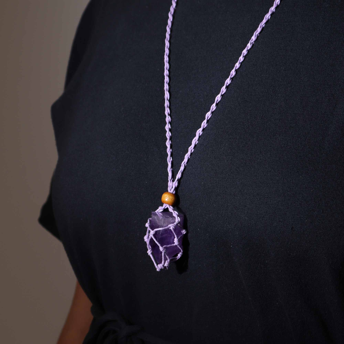 Cordões em Macramé para Pedras Preciosas